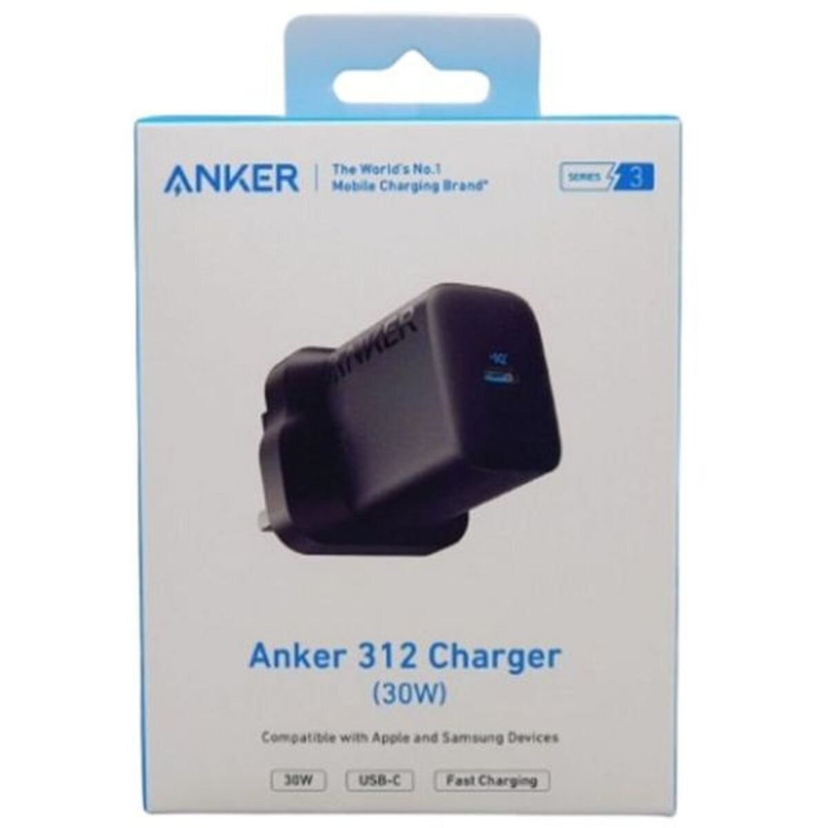 Anker USB C Charger - cover box