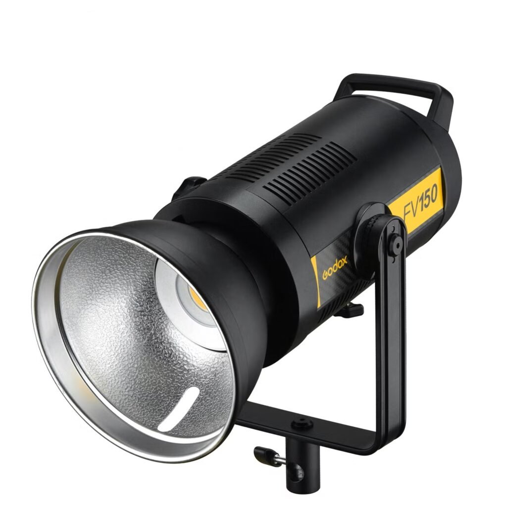 مصباح فلاش LED قابل للتعتيم جودكس FV150 مع ريموت كنترول