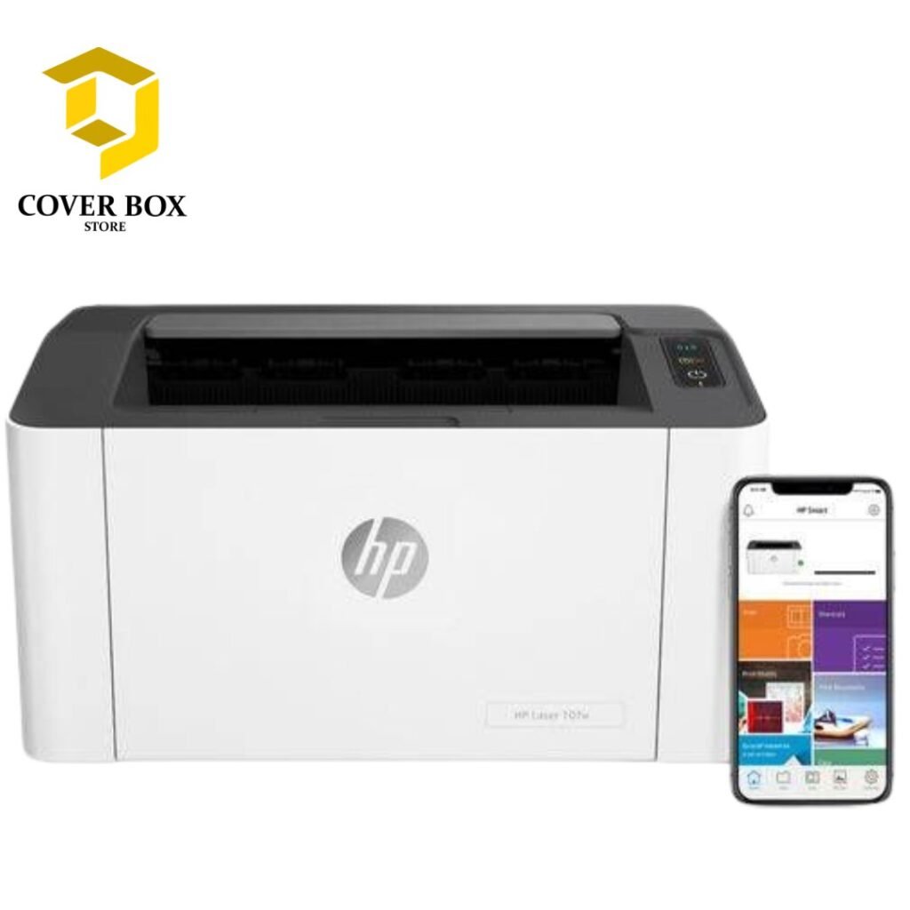 HP LASER 107w PRINTER WITH WIFI – PRINT ONLY - coverbox